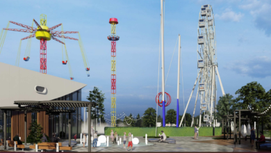 Photo of В Пскове открылся новый парк аттракционов